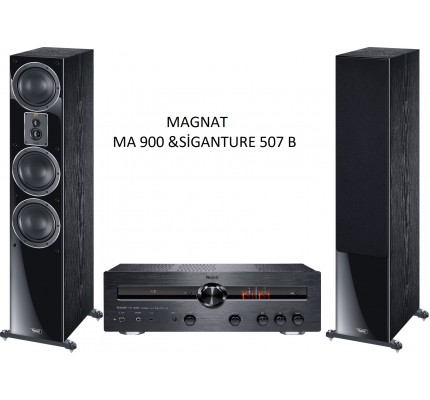 Magnat MA 900 & Magnat Signature 507B Stereo Müzik Sistemi